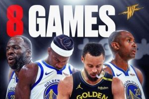 勇士媒体吐槽13天8场艰难赛程!7场客场 还有两次背靠背比赛!